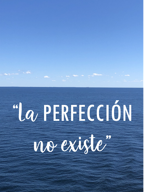 La perfección no existe