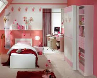 Floral Design For Girls Bedroom