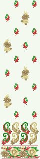 motif de broderie fantastique
