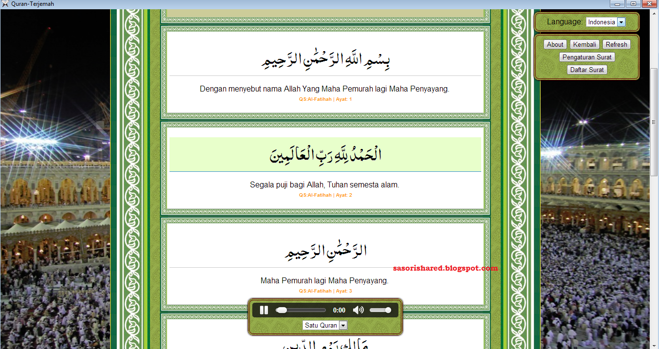 Download Al Quran untuk PC or laptop SASORI SHARED