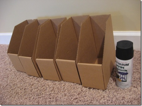 Magazine holder before