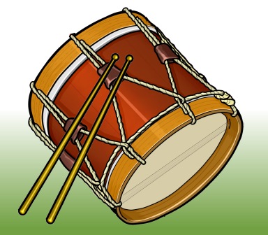 スペイン・ガリシア地方のドラム／タンボール tanbor