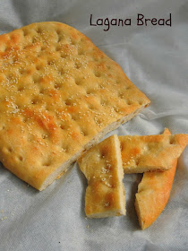 Greek Lagana Bread, Greek Shrove Monday Bread