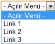 Açılır Menü