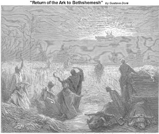 Return of the Ark to Bethshemesh by Gustave Dore