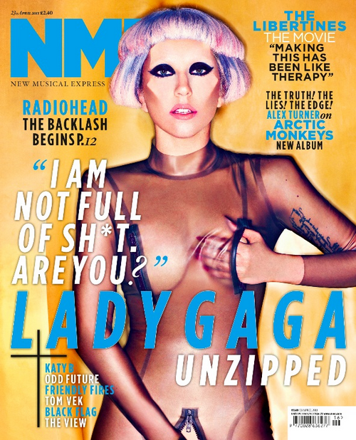  GaGa NME cover 