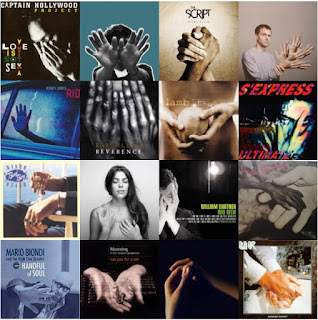 16 album covers featuring hands on them - part 4