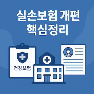 2025 실손보험 개편 핵심 요약