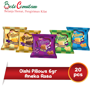Oishi Pillows, Cemilan Renyah dan Lezat untuk Anak-Anak