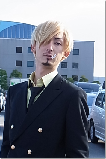 one piece cosplay - sanji 3 from winter comiket 2010