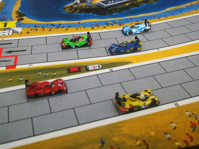 Coches Le Mans para Formula D juego de mesa