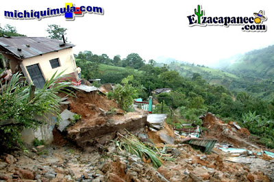 Desastres Naturales en La Unión, Zacapa - foto: El Zacapaneco