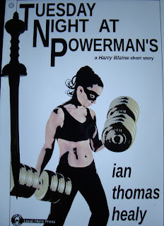 Portada del libro Tueday Night at Powerman`s, de Ian Thomas Healy