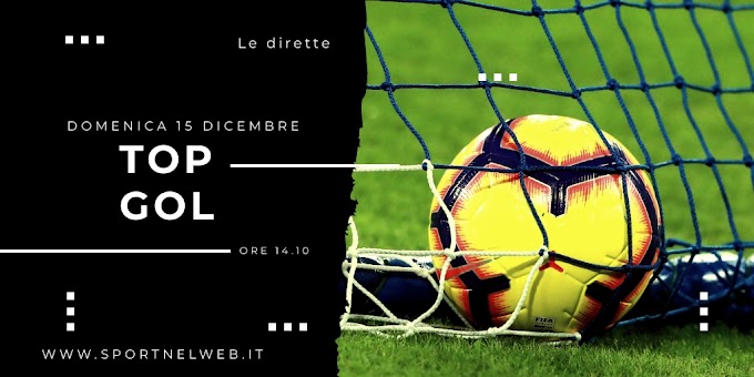 RADIO - Top Gol di Domenica  15 Dicembre 2019 ore 14.10