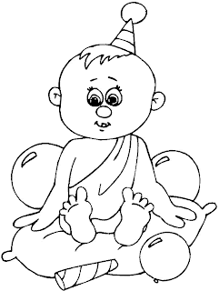 baby coloring pages, kids coloring pages