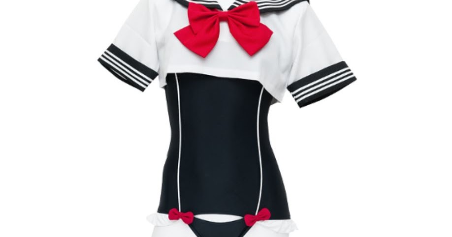 Inilah Baju  Renang Sekolah  Jepang  Model Pelaut yang Sangat 