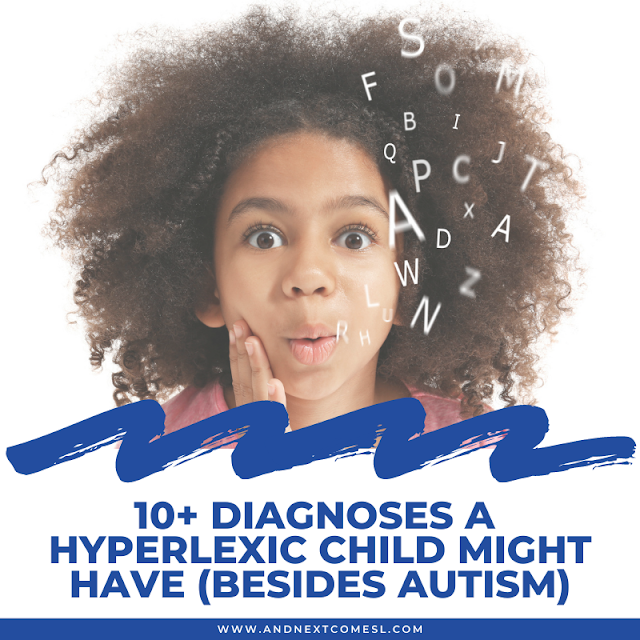 10+ diagnoses a hyperlexic child might have besides autism