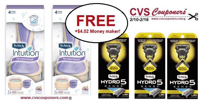 http://www.cvscouponers.com/2017/02/hot-pay-099-for-schick-hydro-razors-at.html