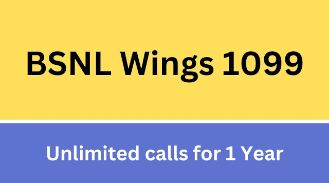 BSNL launches Wings Plan 1099