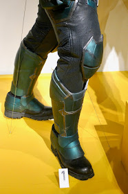 Captain Marvel Yon-Rogg costume legs boots