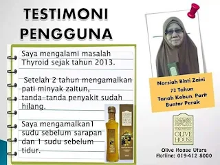 Testimoni Produk Olive House