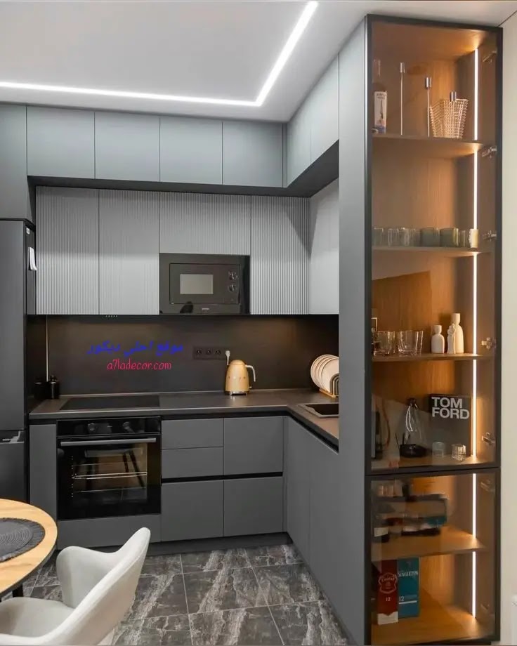 مطابخ صغيرة 2026 مطابخ 2026 فخمة أحدث التصاميم والألوان