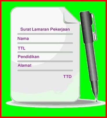 Cara Mudah Membuat Surat Lamaran Pekerjaan ~ Download Tips 