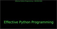 Effective Python Programming