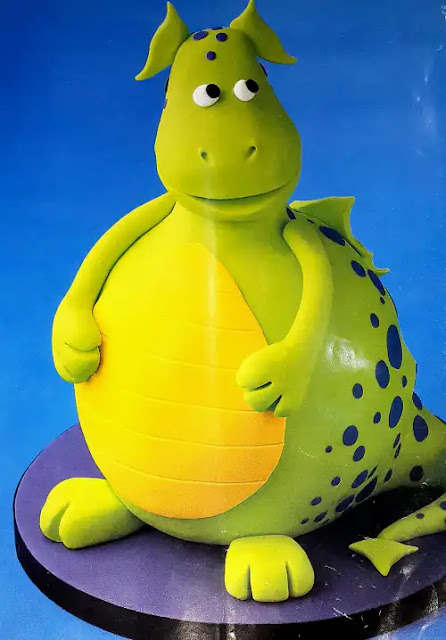 image of DOTTY DRAGON CAKE
