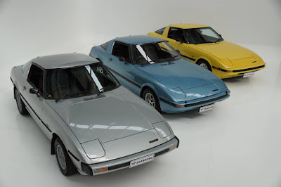 Trio of Mazda RX-7's going up for auction 