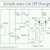 Simple auto cut off charger sign