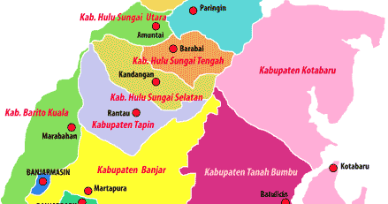 Daftar Kode Pos di Provinsi Kalimantan Selatan Kode Pos 