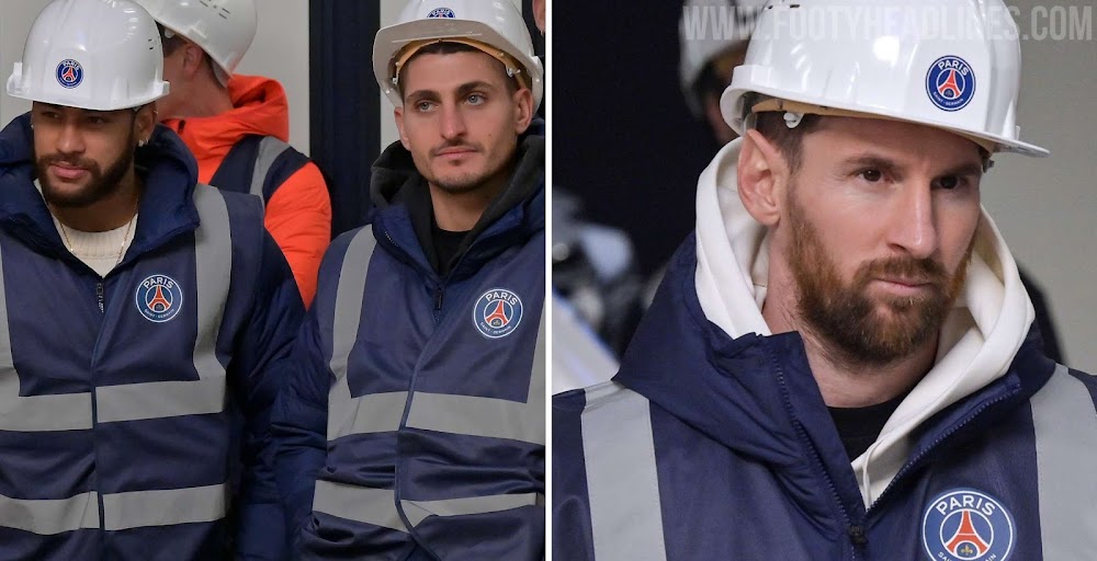 PSG Players Wear Unique Constructor Jacket at Centre Visit - Footy Headlines