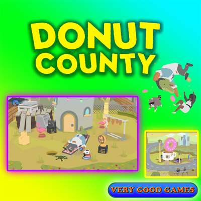  A review of the fun game Donut County on the gaming blog Very Good Games