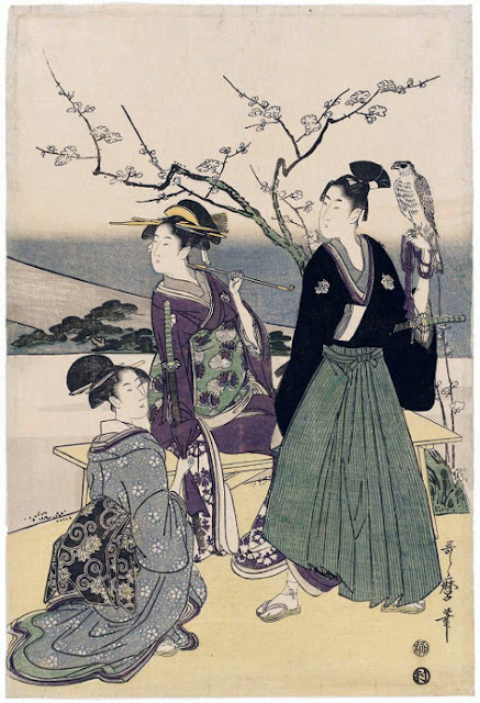 Ukiyo-e. Benigirai-e.