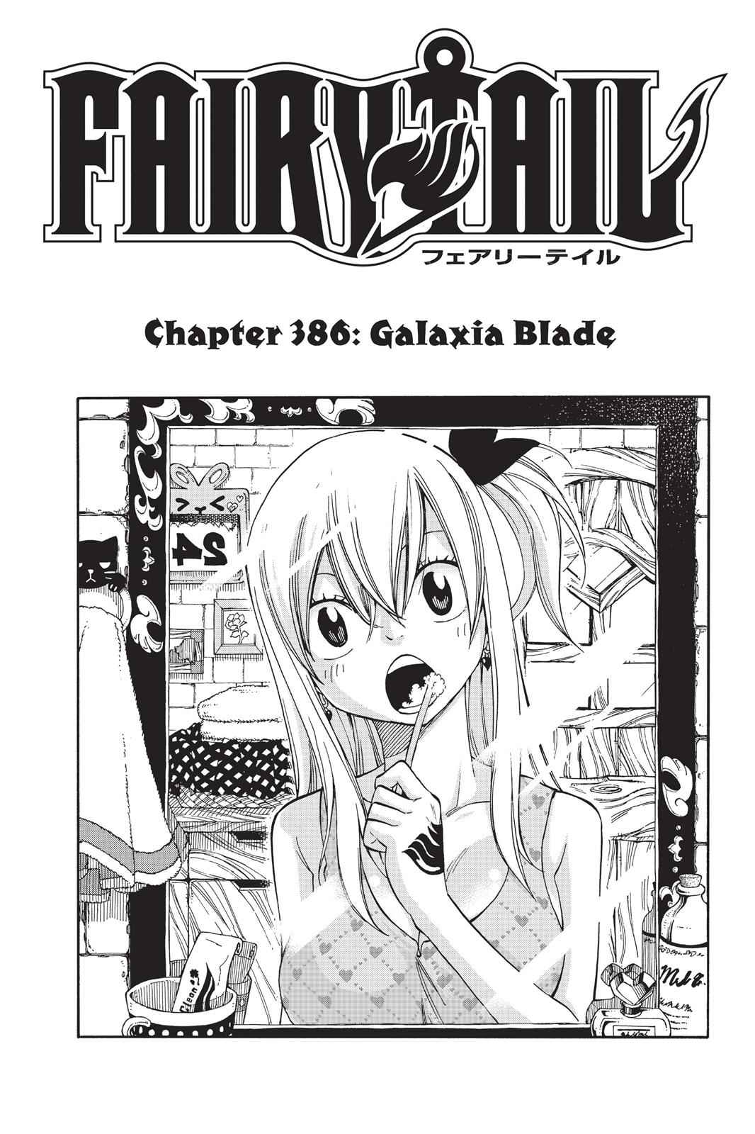 Lucy Heartfilia in Fairy Tail Manga Volume and Chapter Covers