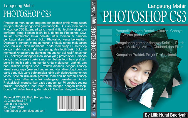 Contoh Buat Sampul Menggunakan CorelDRAW Graphics Suite X5