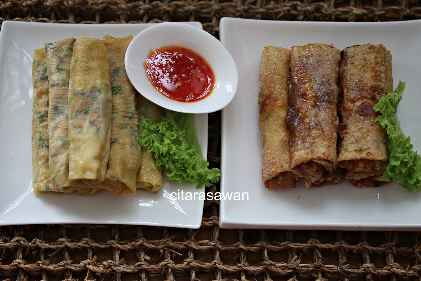 Fucuk Goreng Berinti / Fried Fu Chuk Roll ~ Resepi Terbaik