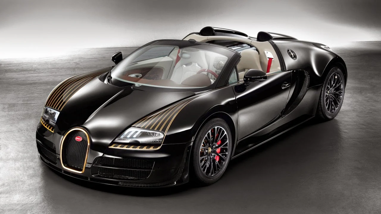 Bugatti Veyron Grand Sport Vitesse Legend Black Bess 2014