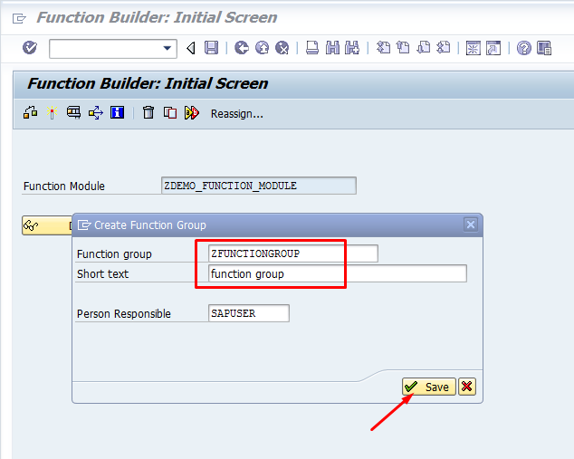 Function Module in SAP ABAP