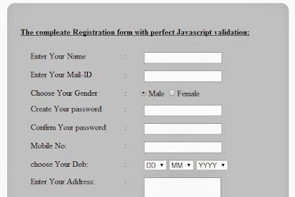 23 How To Create A Form In Javascript