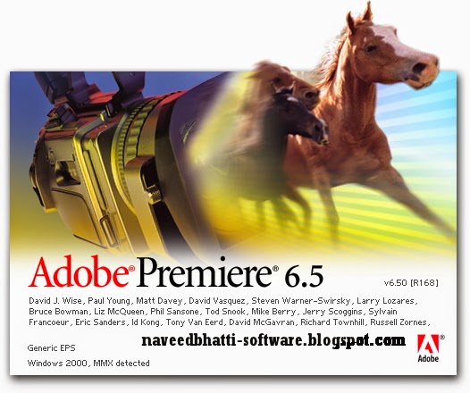 Adobe Premiere 6.5 With Crack Free Download