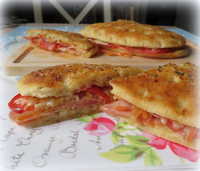 Hot Italian Foccacia Melts
