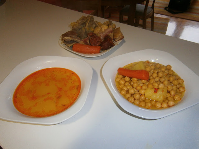 Garbanzos de la Abuela (Cocido Madrileño)