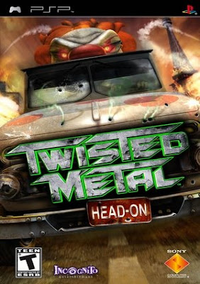 Categoria corrida playstation psp, Capa Twisted Metal Head on (Free) (PSP) 