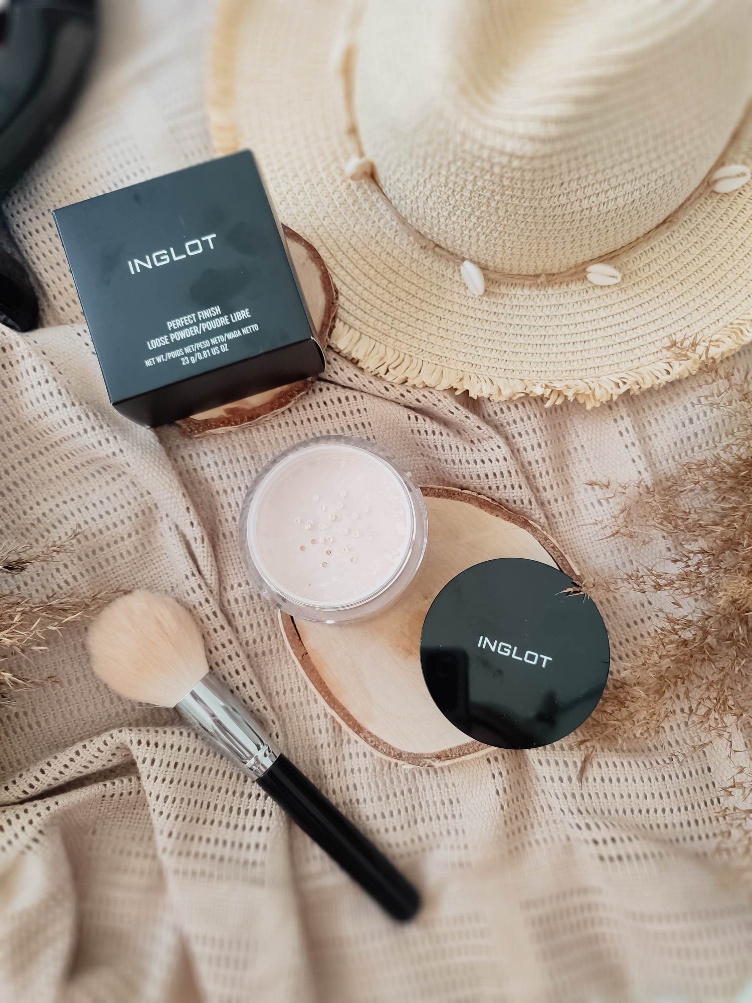 Inglot Perfect Finish matujący puder sypki