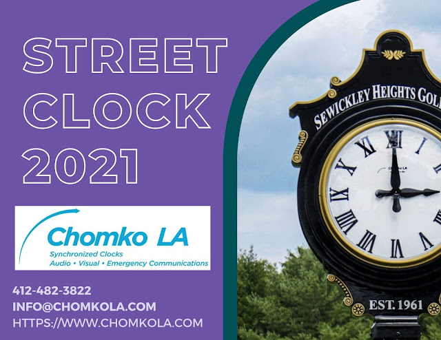 Street clock repair