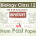 Biology 2nd year chapter 25 important Questions