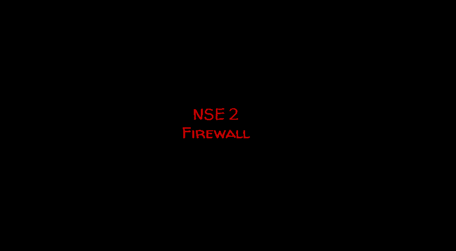 Firewall Quiz Answers NSE 2
