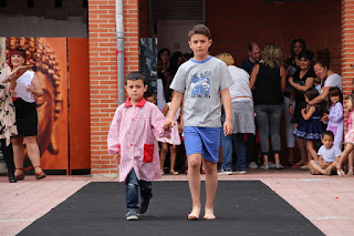 pasarela de moda en el Día de Rontegi